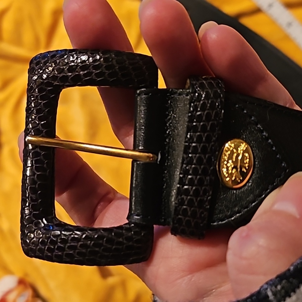 Longchamp Leather Belt